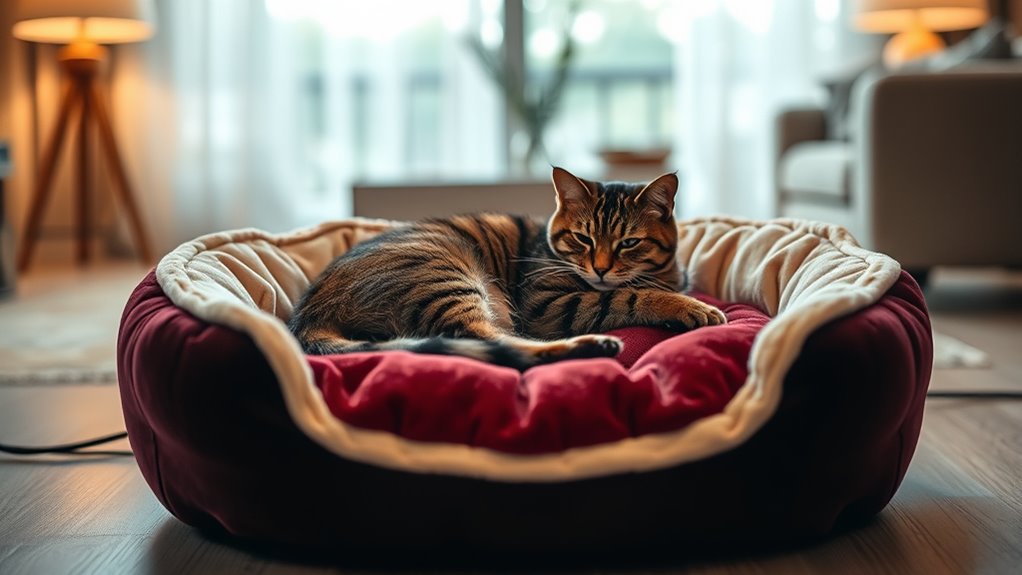 top 15 cozy cat heating beds