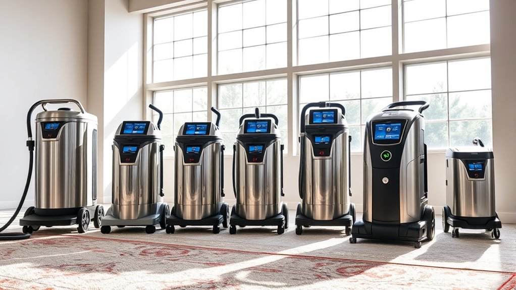 top commercial carpet extractors