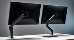 top dual monitor mounts
