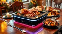 top electric warming trays
