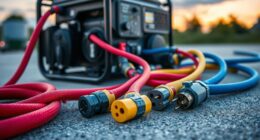 top generator power cords