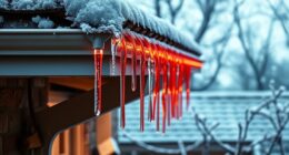 top gutter de icing cables
