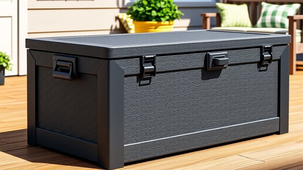 top heavy duty patio storage