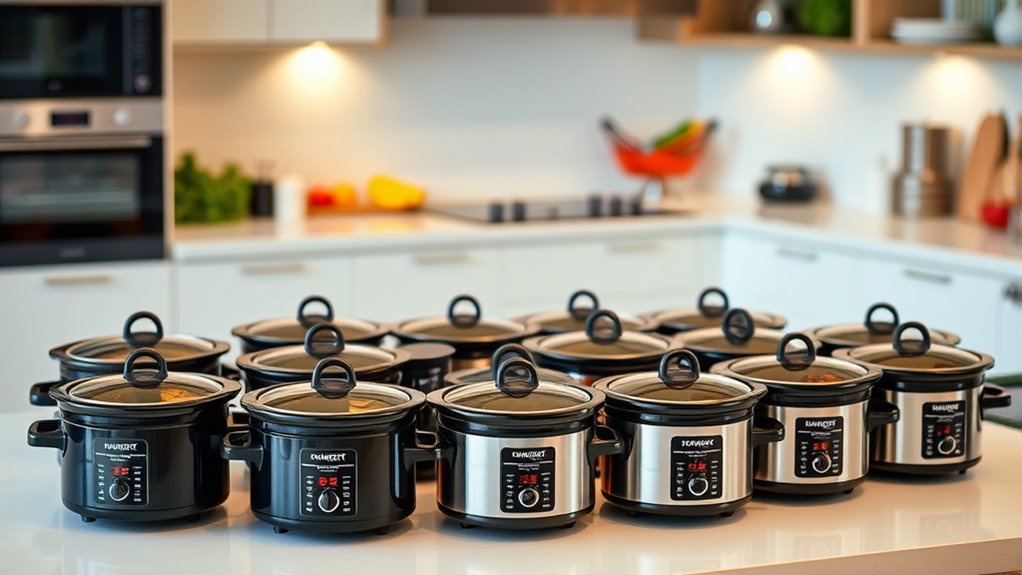 top locking lid slow cookers