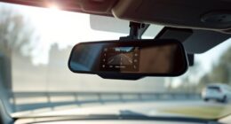 top rear view mirror dash cams
