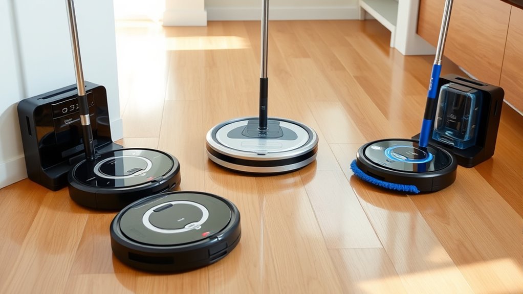 top robotic mops auto cleaning