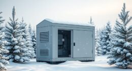 top snow resistant generator enclosures