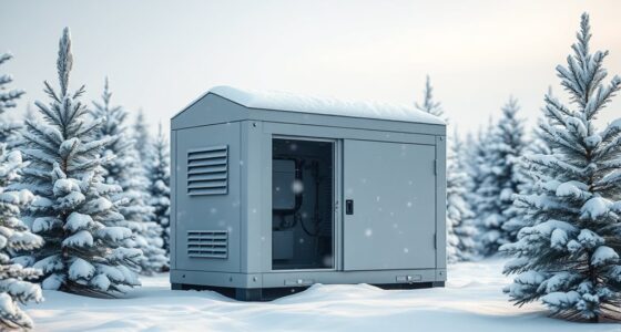 top snow resistant generator enclosures