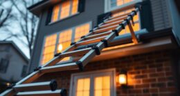 top two story home emergency ladders