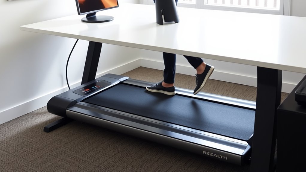 top under desk treadmill options