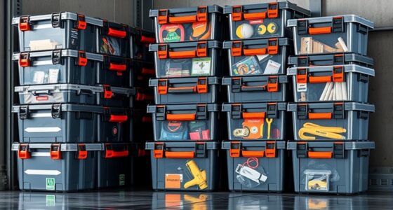 top waterproof emergency storage bins