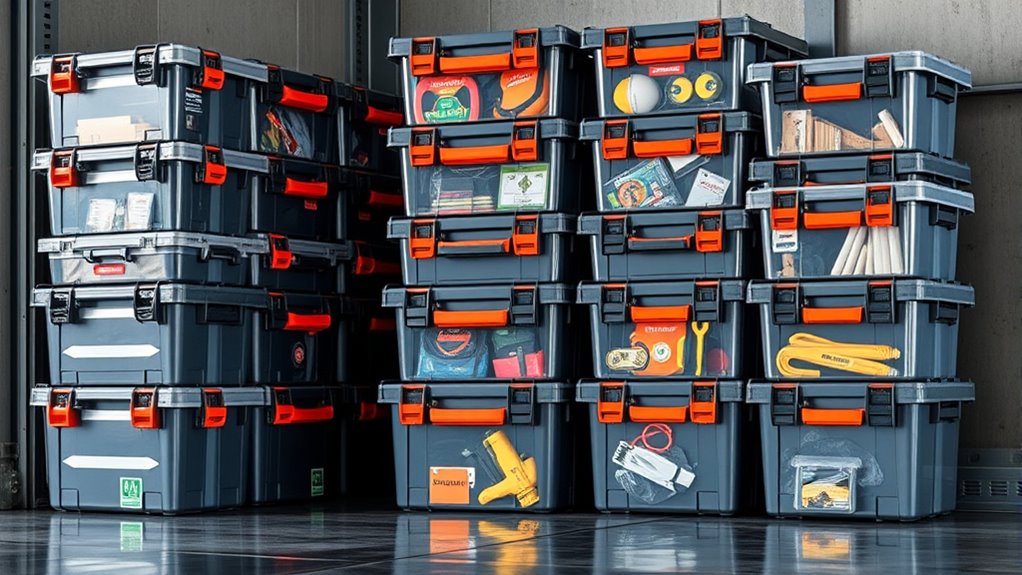 top waterproof emergency storage bins