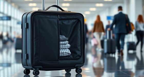travel garment bags with wheels