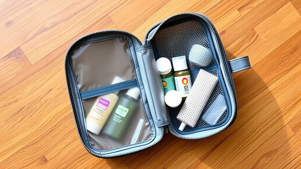 travel sized durable organized kit