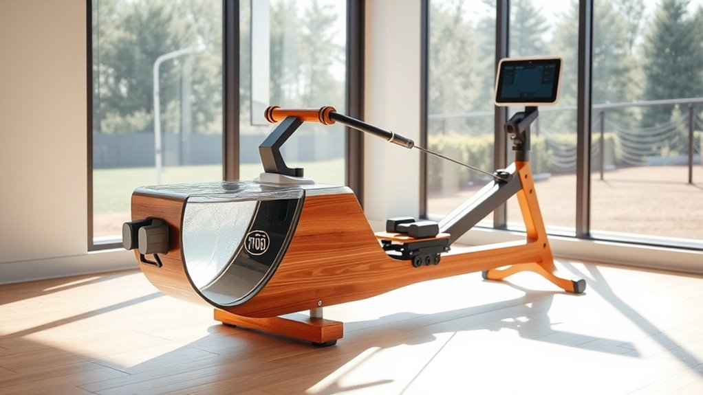 water resistance rowing machine considerations