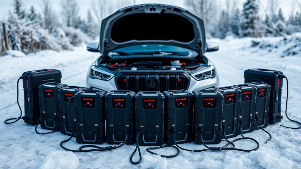 winter car battery chargers