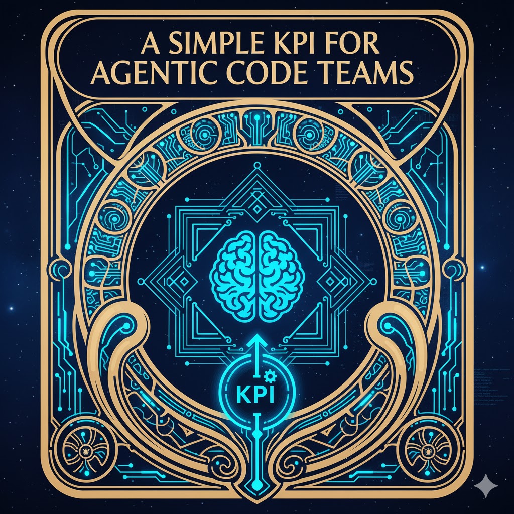A Simple KPI for Agentic Code Teams