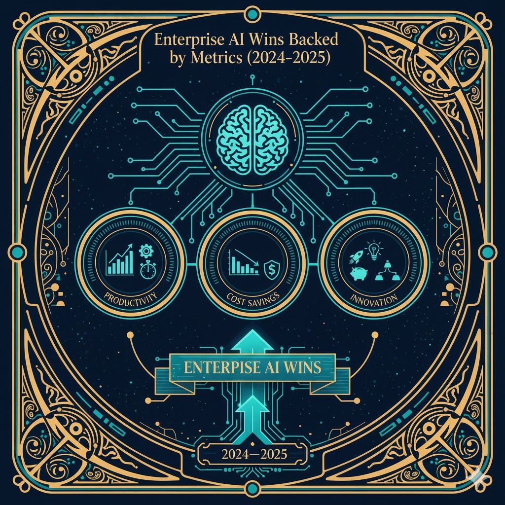 Enterprise AI Wins Backed by Metrics 2024–2025