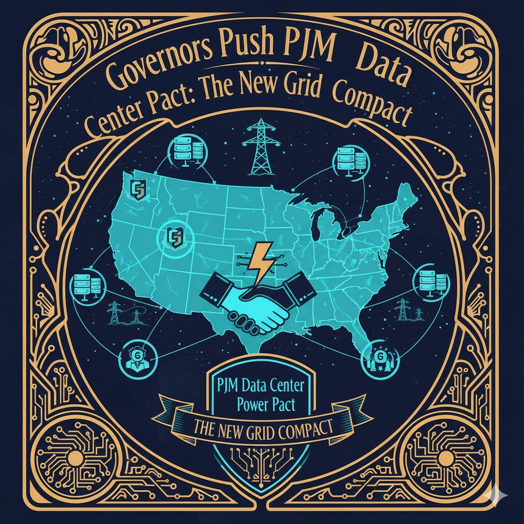 Governors Push PJM Data Center Power Pact The New Grid Compact