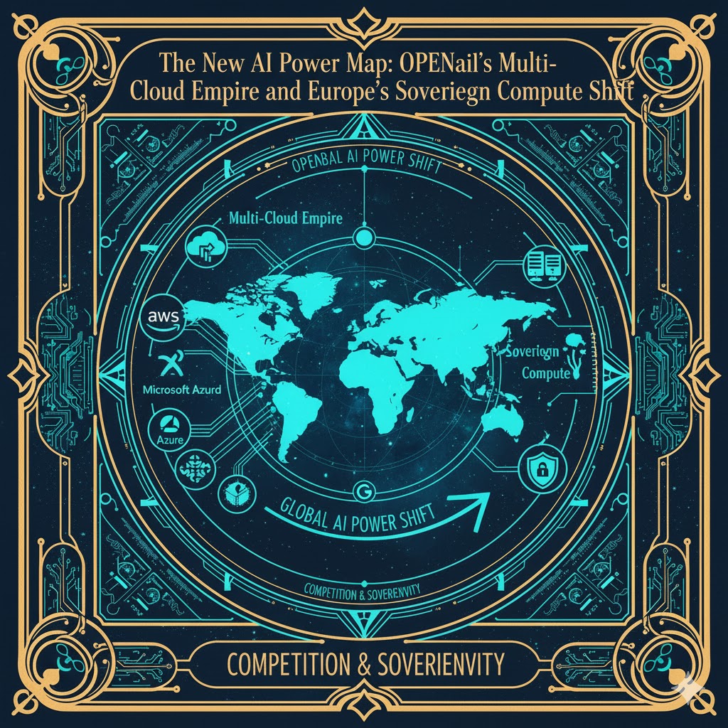 The New AI Power Map OpenAIs Multi Cloud Empire and Europes Sovereign Compute Shift