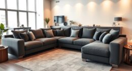 affordable stylish sectional sofas