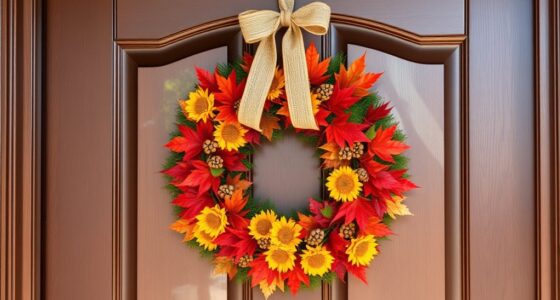 autumn door wreaths collection