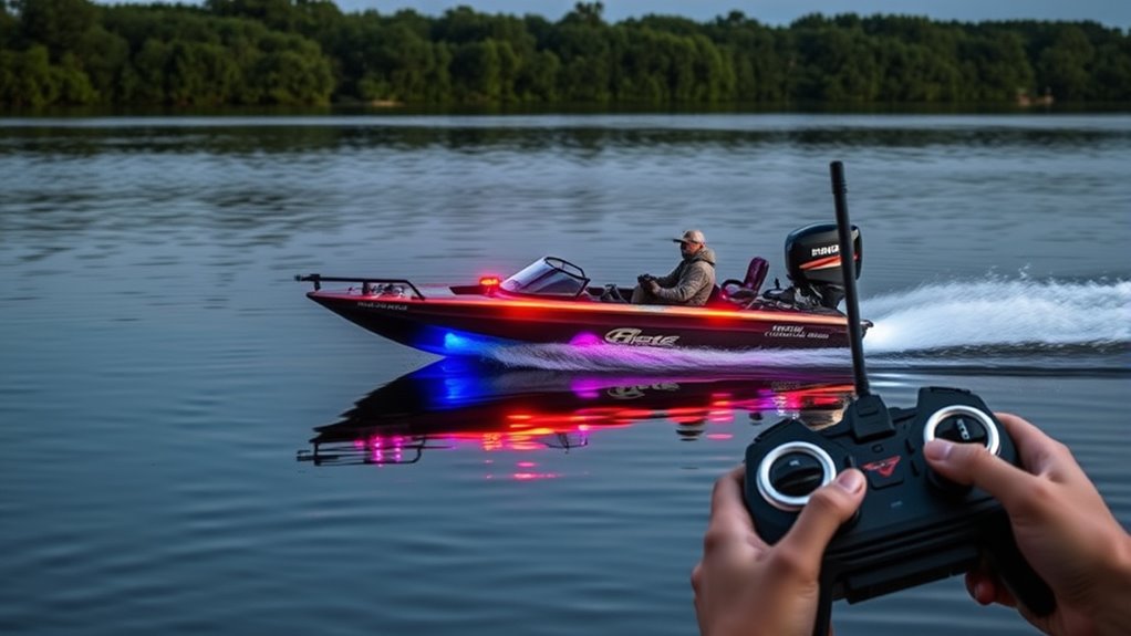 bright durable bait boat