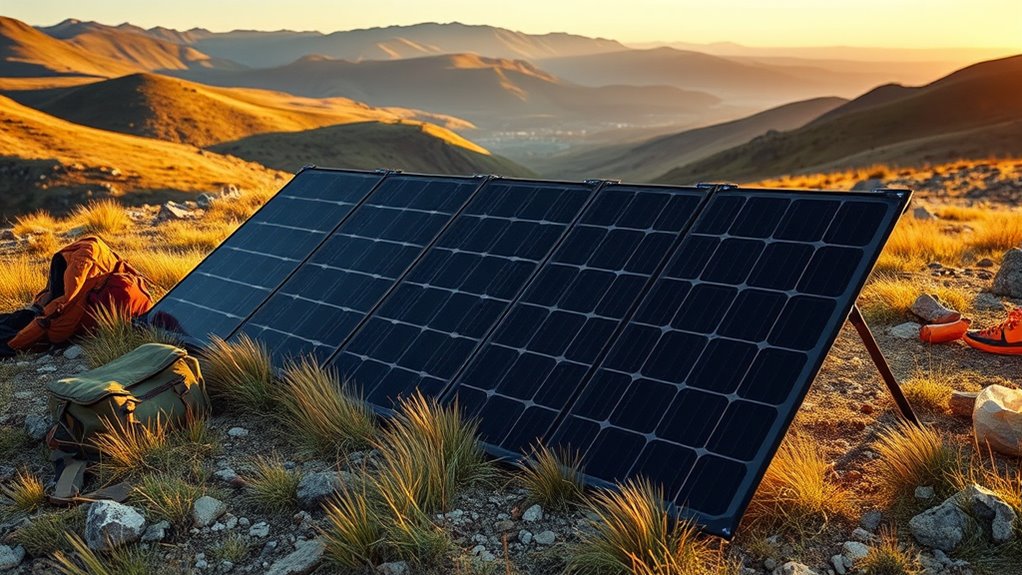 camping solar panel considerations