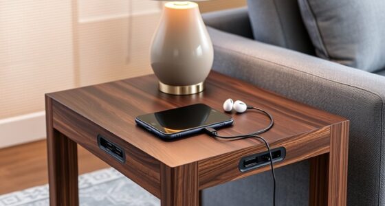 charging side table options