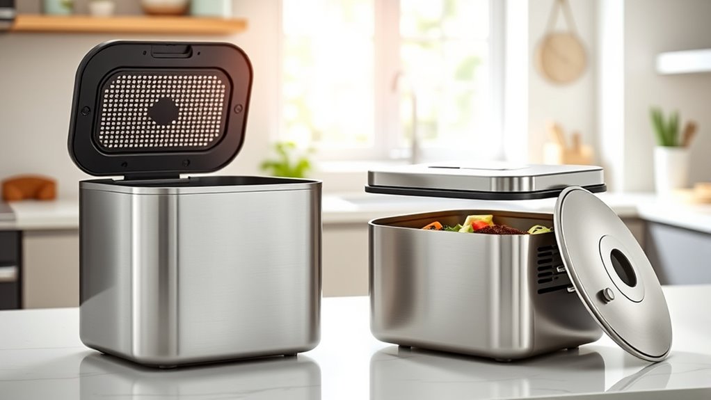 choosing practical compost bins