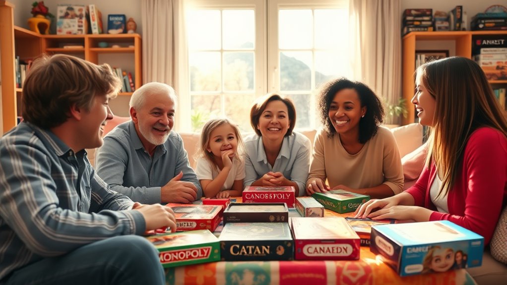 choosing suitable family games