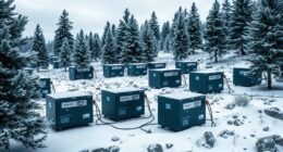 cold weather lithium power stations
