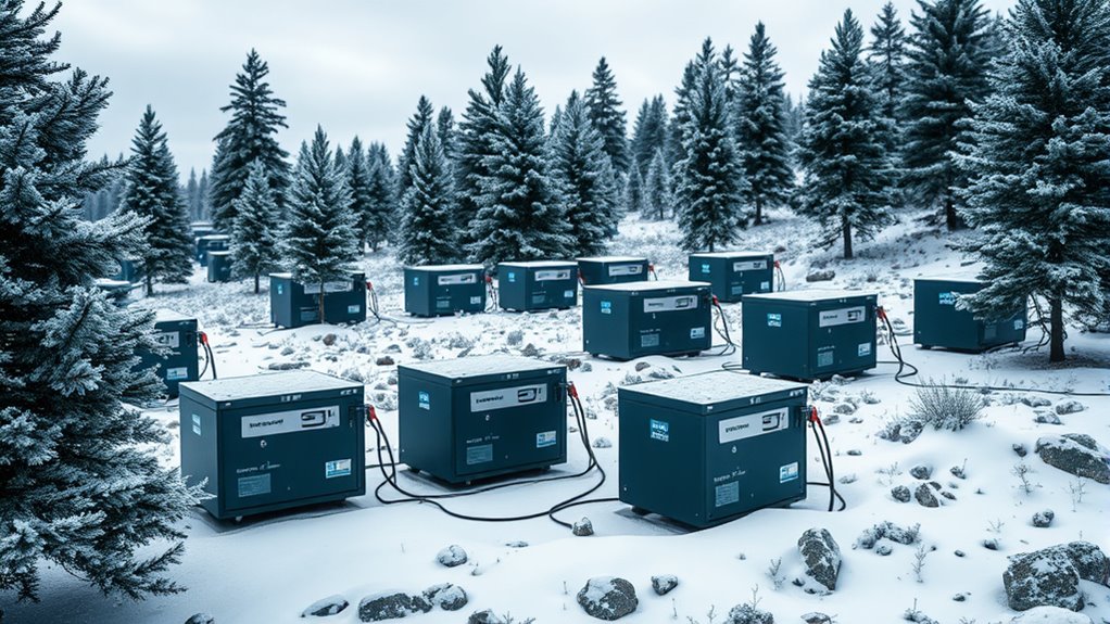 cold weather lithium power stations