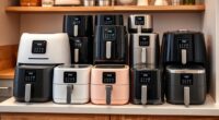 compact space saving air fryers