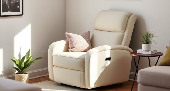 compact stylish recliner options