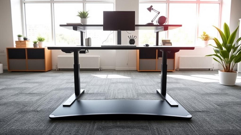 desk compatible walking pad