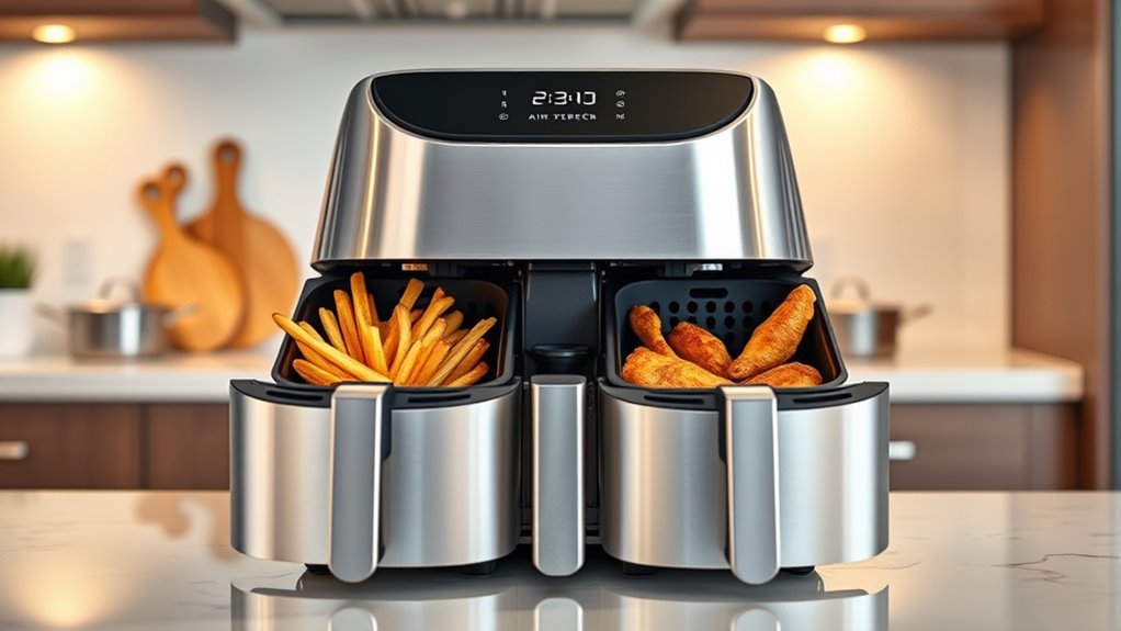 dual basket air fryer considerations