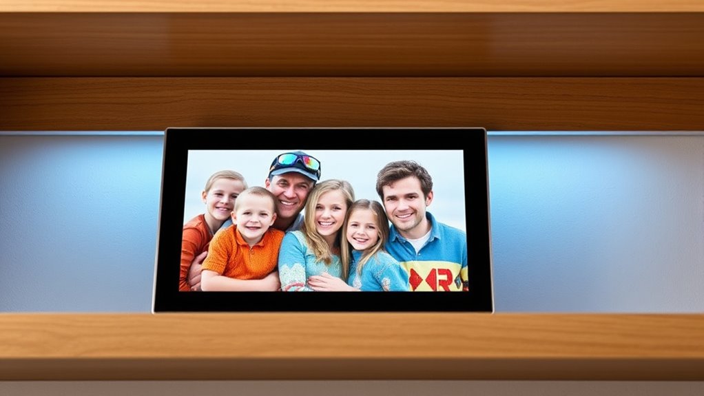 email compatible user friendly frame