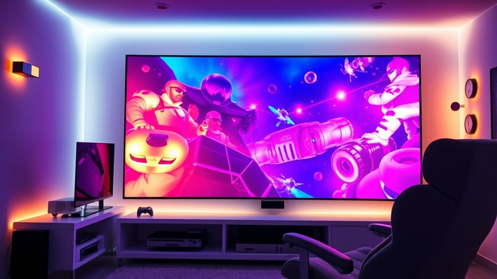 gaming focused projector specifications