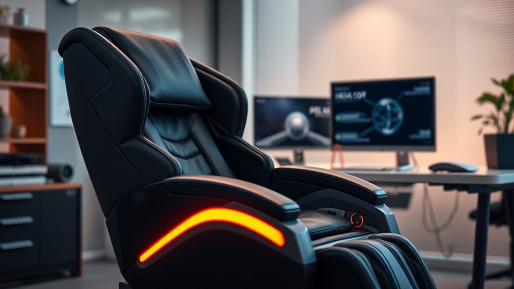 heated massage office chairs