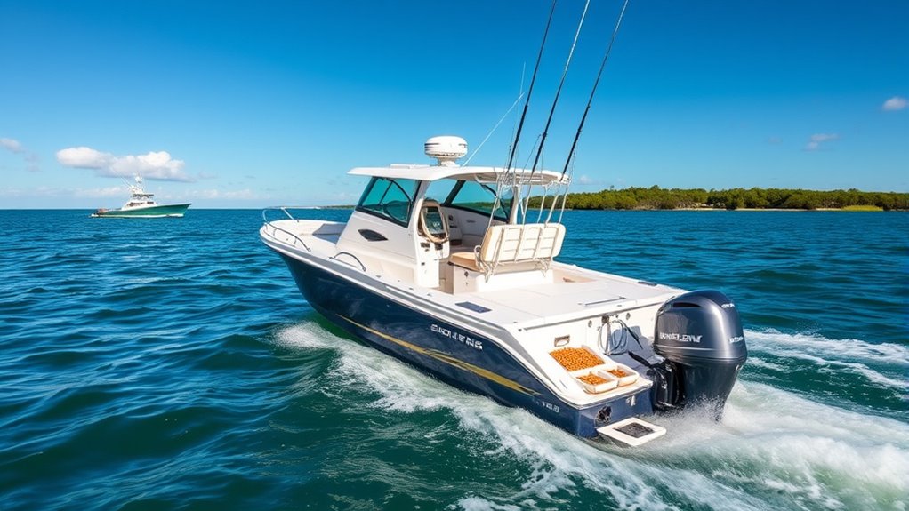 key bait boat features