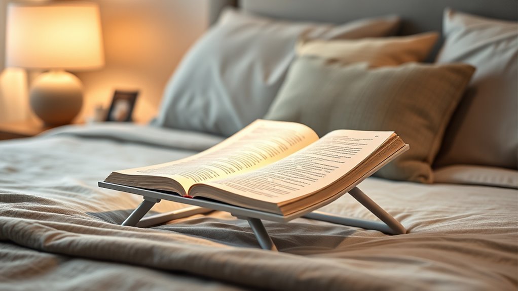 key bed lapstand features