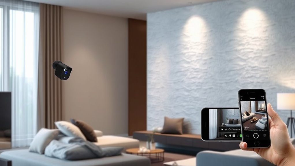 key security camera features