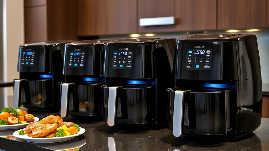 large family air fryers