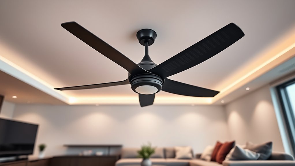 low ceiling fan options