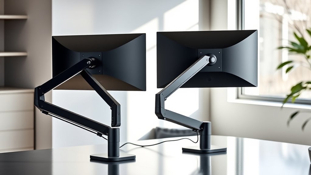 monitor compatibility and adjustability