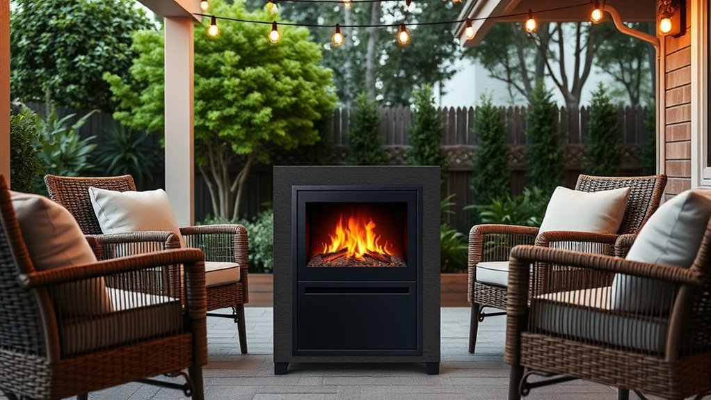 outdoor fireplace selection criteria
