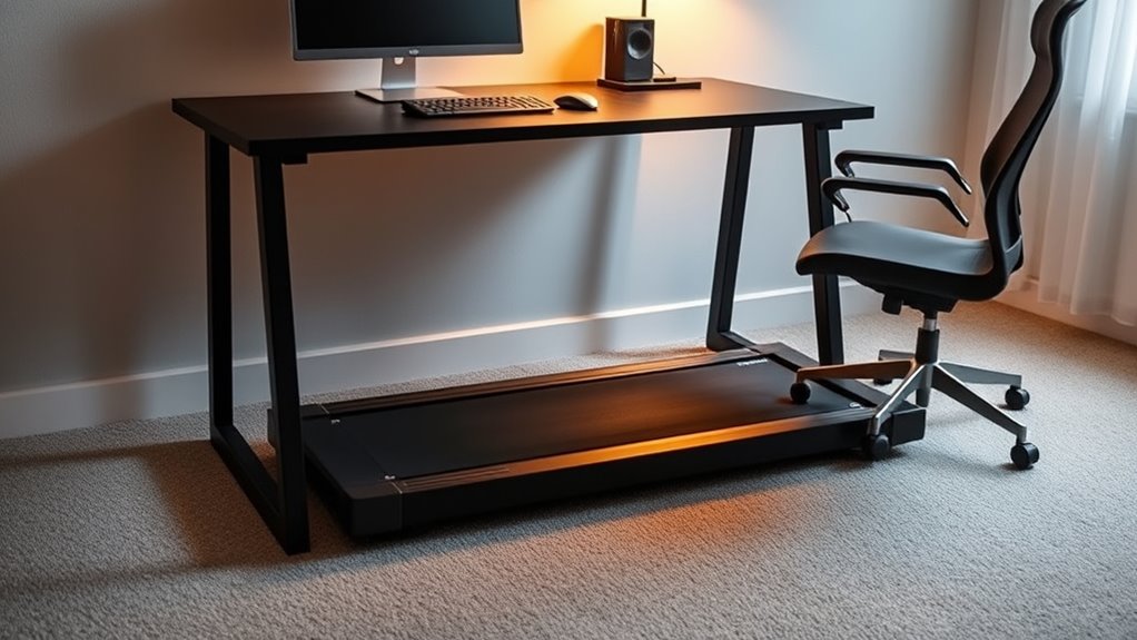 quiet durable adjustable treadmill