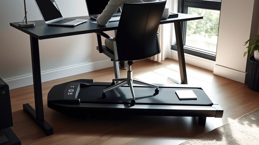 quiet home office treadmills