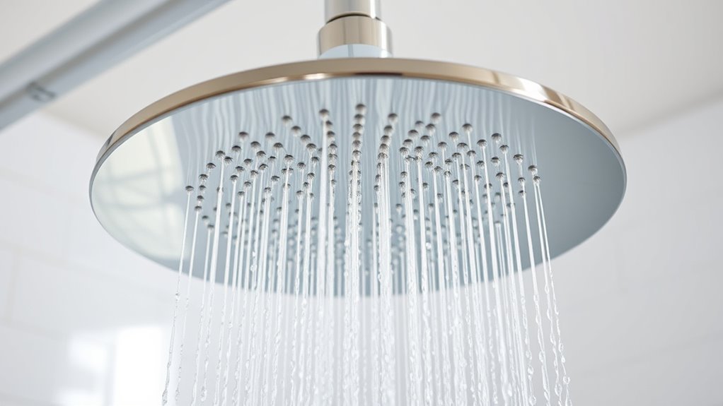 rainfall shower head factors